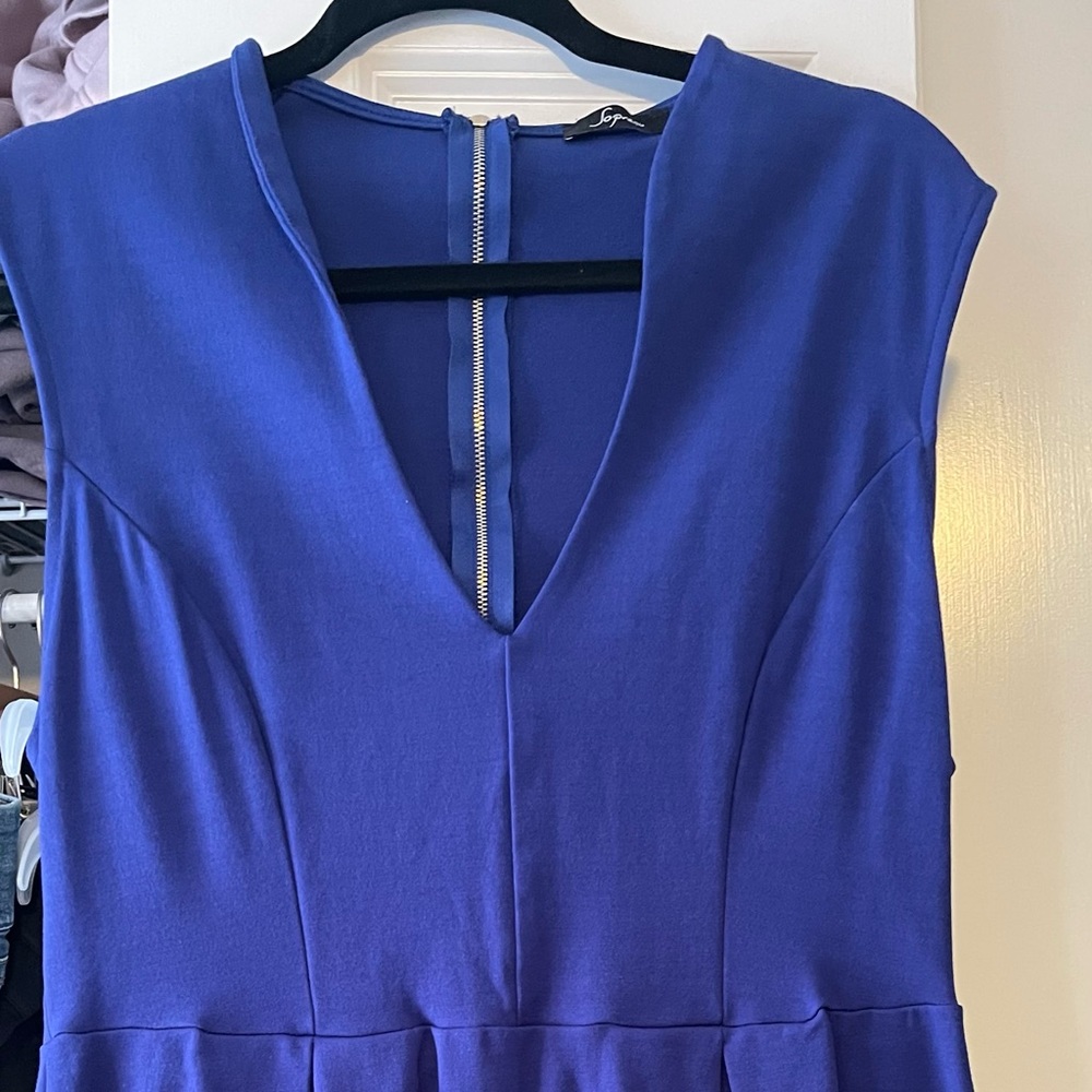 Blue dress
